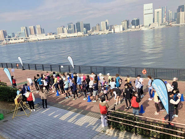マラソン大会に参加